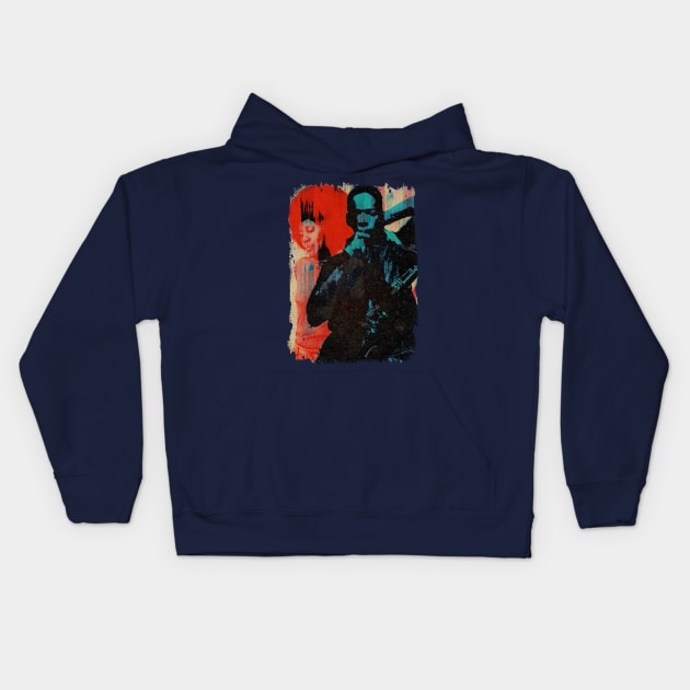 John Coltrane Alice Coltrane Kids Hoodie by HAPPY TRIP PRESS